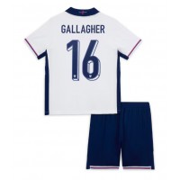 Camiseta Inglaterra Conor Gallagher #16 Primera Equipación para niños Eurocopa 2024 manga corta (+ pantalones cortos)